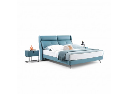 łóżko Double Hotel Sleep Pokój Drewno Nowe 180x200cm Łóżko Podkładka Design