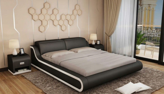 Sypialnia Design 180x200 Nowe Meble Luksusowe Nowoczesne łóżko Podkładka
