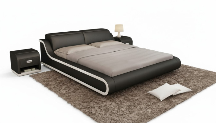 Sypialnia Design 180x200 Nowe Meble Luksusowe Nowoczesne łóżko Podkładka