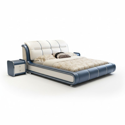 Projekt Materiał Meble Hotel Green bed Sypialnia Luxury Box Spring Bed