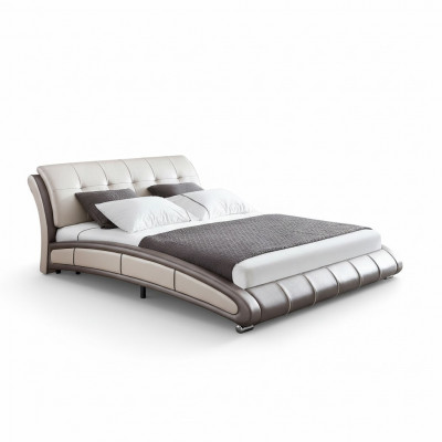 Design Skóra Łóżko Podkładka Podwójne łóżka hotelowe Sleep Pokój Małżeństwo 180x200 cm