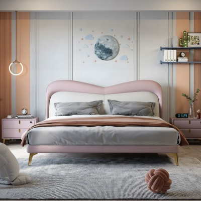 Design Luksusowe Łóżko Hotelowe Dwuosobowe 180x200cm Nowa Luksusowa Sypialnia