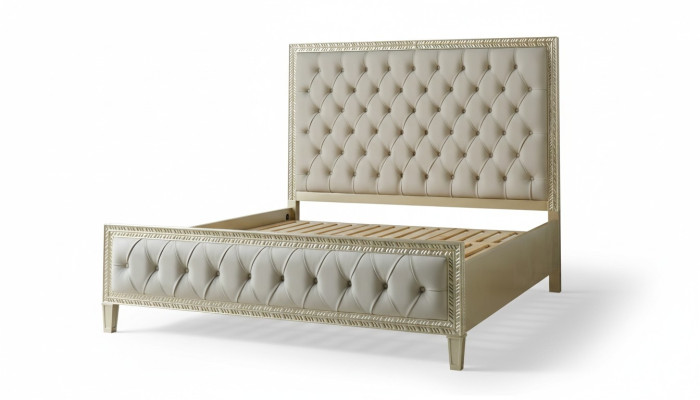 łóżko Luksusowe Łóżko Hotel Royal Meble Materiał Design Meble Łóżko tapicerowane Rama