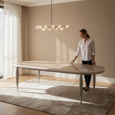 Design Stół obiadowy Meble Drewno stoły Meble w stylu włoskim Meble jadalnia