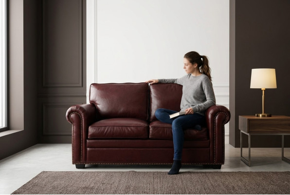 Sofa Kanapa Dwuosobowa Meble Tapicerowane Sofy Salonowe Meble Włoskie Nowe