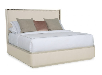 Łóżko 180x200 cm Włókienniczy Hotel Luxury Podkładka Siedziba Material Design Łóżko Sypialnia