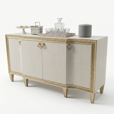 Komody Luxury Szafki Side Low Board Edel Drewno Design konsola Szafa Kredens