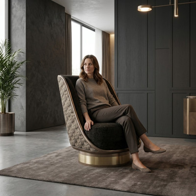 Fotel Relaks Podkładka Krzesło Fotel Design Salon Krzesła Jadalnia Salon