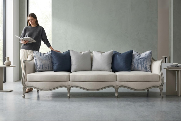 Design Sofa 3 miejsce siedzące Material Couch Sofa Podkładka Sofy Salon Trzyosobowe Meble