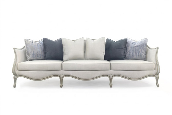 Design Sofa 3 miejsce siedzące Material Couch Sofa Podkładka Sofy Salon Trzyosobowe Meble