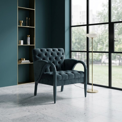 Fotel Design Lounge Oparcie Krzesła Podkładka Jadalnia Pokój dzienny Pokój Meble Pokój dzienny Krzesło