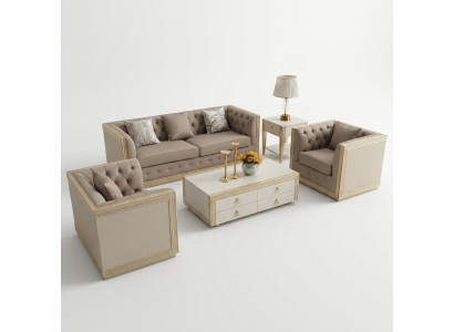 Ustawić 3+1 miejsce siedzące Siedziba Podkładka Sofy Kanapy Obcios New Design Couch Sofa