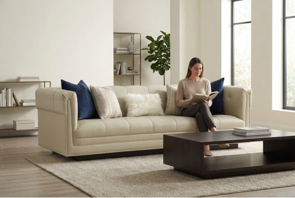 Kanapy trzyosobowe Meble sofa 3 miejsce do siedzenia Prawdziwe drewno Klasyczne sofy meblowe US