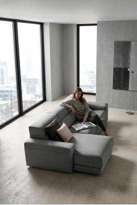 Włoska sofa narożna kanapa kanapy kanapy Narożnik Ustawić Meble sofa rozkładana