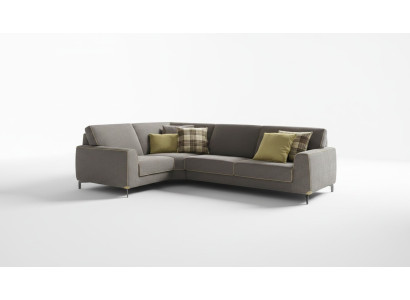 Narożnik Włoski Sofa Kanapa Sofy Narożnik Ustawić Meble Materiał Włókienniczy