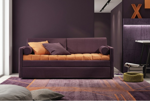 Sofa Łóżko na poddaszu Kanapa Podwójne łóżko piętrowe Sofy Sofy Wielofunkcyjna Kanapa Trzyosobowa