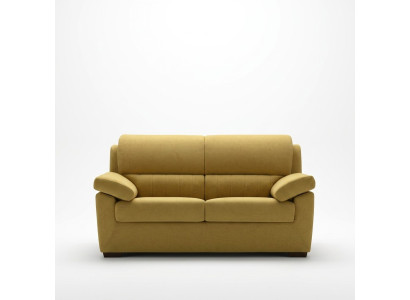 Nowoczesna Sofa Włochy 2-osobowa Włókienniczy Drewniana Rama Salonowa Sofa Alfitalia