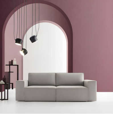 Sofa Podkładka Sofy Kanapy 3er Włókienniczy Sofa rozkładana Łóżko alfitalia 3 miejsce siedzące Kanapa