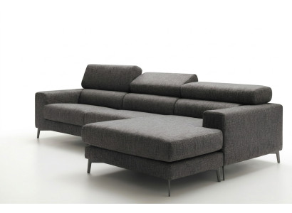 Design Podkładka Salon Nowoczesny Luksus Narożnik Włókienniczy Drewno Sofa L-Shape alfitalia