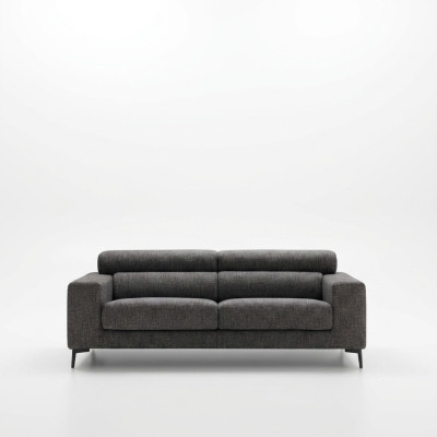 Nowoczesna Sofa 3-osobowa Siedziba Pokój Meble Szary Design Kanapa Trzyosobowa Podkładka Sofa