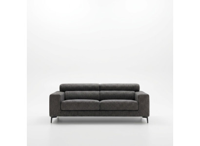 Nowoczesna Sofa 3-osobowa Siedziba Pokój Meble Szary Design Kanapa Trzyosobowa Podkładka Sofa