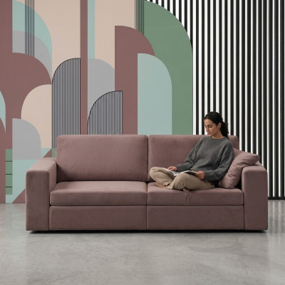 Luksusowa Sofa Kanapa Podkładka Sofa 4 miejsce siedzące Salon Kanapy Sofy Włókienniczy alfitalia