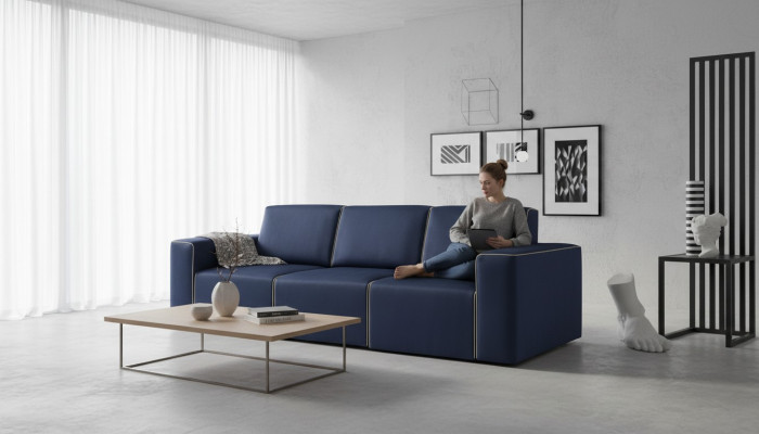 Sofa Trzyosobowa Podkładka Design Sofa Modern 3 Siedziba Sofy Pokój Meble alfitalia