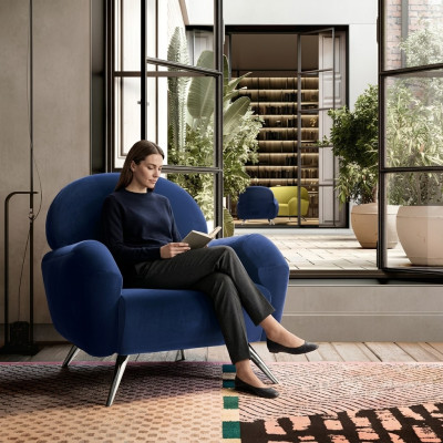 Sofa Kanapa Podkładka Krzesło Modern Contemporary Podkładka Fotel Włochy 1-osobowa