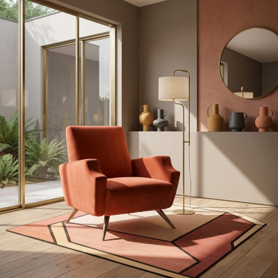 TV Krzesło Podkładka Kanapa Material Design Relaks Club Fotel Lounge Sofa 1 miejsce do siedzenia