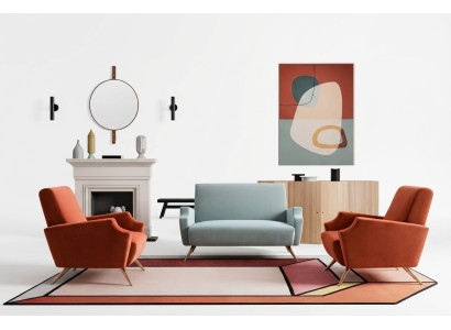 Zestaw sofowy 2+1+1 miejsce do siedzenia Sofa Siedziba Couch Podkładka Ustawić Modern Couches Nowość