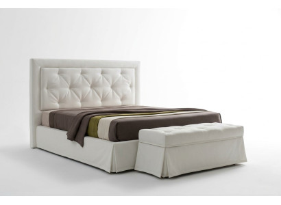Łóżko Chesterfield 180x200cm Sleep Pokój Włókienniczy Materiał Łóżko Design Luxury Hotel