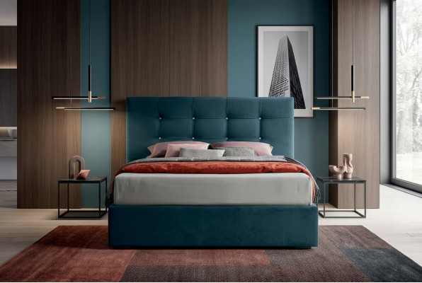 Design łóżko Sleep Pokój Włókienniczy 180x200cm Łóżko Podkładka Luxury Double Hotel Nowość