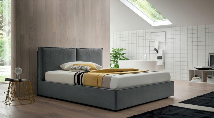 Łóżko 200x200cm Luksusowa Sypialnia Łóżko Podkładka Design Luksusowy Dwuosobowy Hotel Nowość
