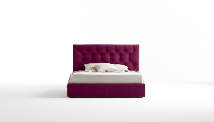 Podwójne łóżka beżowe 200x200 Sypialnia Włókienniczy łóżko hotelowe Podkładka design Luxury
