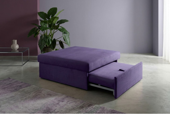 Stołek Design Podkładka Podnóżek Ottoman Siedziba Włókienniczy Chaise Club Lounge Pufa