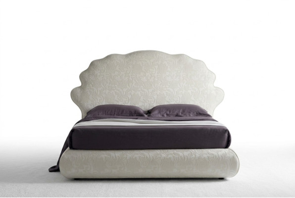 Luksusowe Włochy Design Meble Sypialnia Podwójne łóżko 160x200cm Meble z drewna tekstylnego