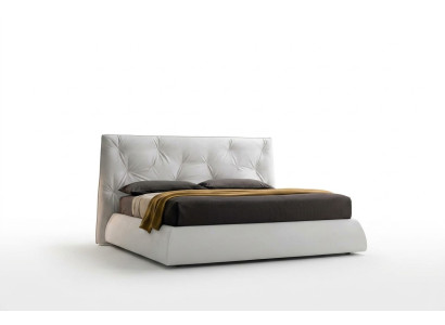 Designerskie meble Łóżko tapicerowane Rama luksusowe Łóżko Hotel Royal Meble Materiał łóżka