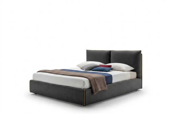 Luksusowa Podkładka Siedziba Materiał Design Łóżko Sypialnia łóżka 180x200 cm Włókienniczy Hotel