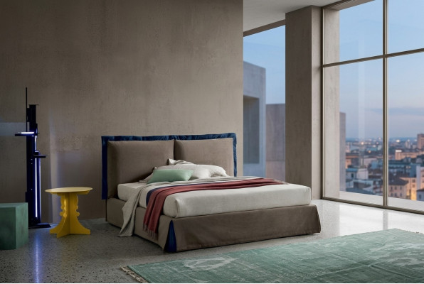 Włochy Nowoczesne łóżko Luksusowy Sen Pokój Nowe łóżko Design Luksusowy Hotel Dwuosobowy