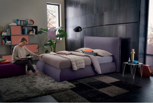 Designerskie łóżko 120x200cm Designerskie łóżko tapicerowane Łóżko łóżka Podwójne łóżko podwójne Nowość