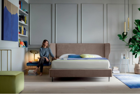 Sypialnia Luxury Łóżko Design Drewno Łóżko łóżka 180x200cm łóżka Double Hotel