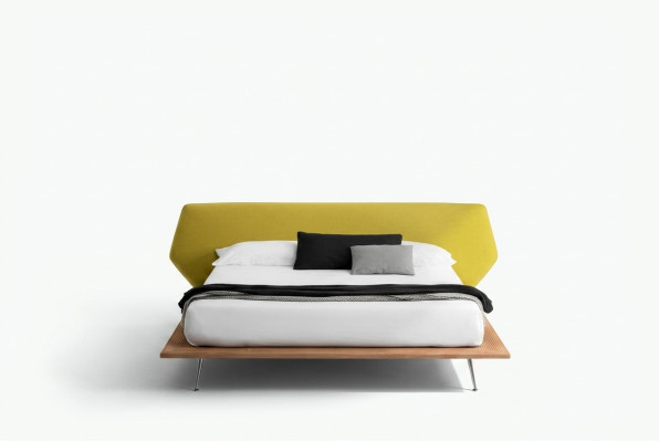 Design Łóżko Podkładka Luksusowe podwójne łóżko hotelowe Małżeństwo 180x200cm Sleep Pokój Włókienniczy
