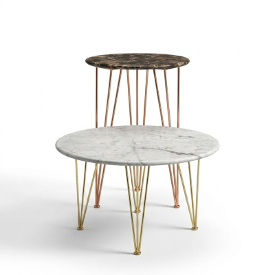 Luksusowe Stolik Design Meble stolik kawowy Salon Okrągłe Noble Art Modern