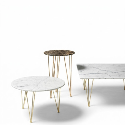 Włoski Nowoczesny stolik kawowy Drewno Tabela Rzeźbiony Luxury Design Meble stoły