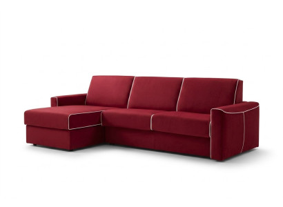 Narożnikowa kanapa Sofa o nowoczesnym designie Focus Material Kanapa w kształcie litery L Żywy krajobraz Meble Włochy