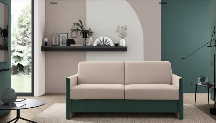 Sofa Sofa 3-osobowa Sofa Polser Siedziba Trzyosobowa Alfitalia Sofy Kanapy Włókienniczy