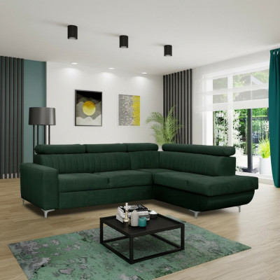Sofy L-Shape Włókienniczy Kanapa Narożnik Siedziba Sofa Salon nowoczesne Zielone Kanapy Meble
