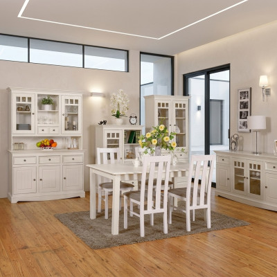 jadalnia Design Meble country house grupa krzeseł Tabela +4xkrzesła 5 sztuk. Ustaw Ustawić