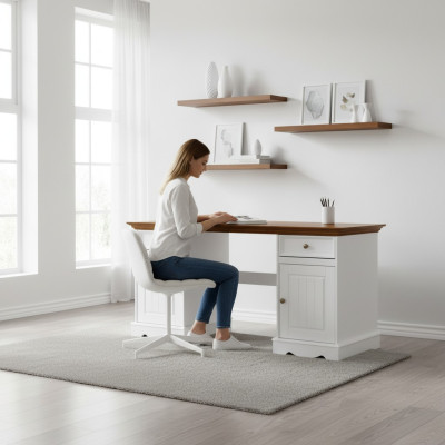 Tabela Biurko Biurko komputerowe Kolekcja Classic Design Salon Tabela Nowość