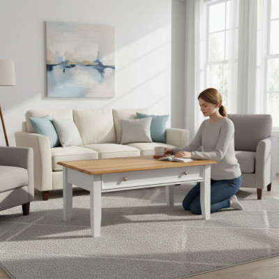 stolik kawowy Stolik Sofa Meble Salon Tabela Drewno Design stoły Modern
